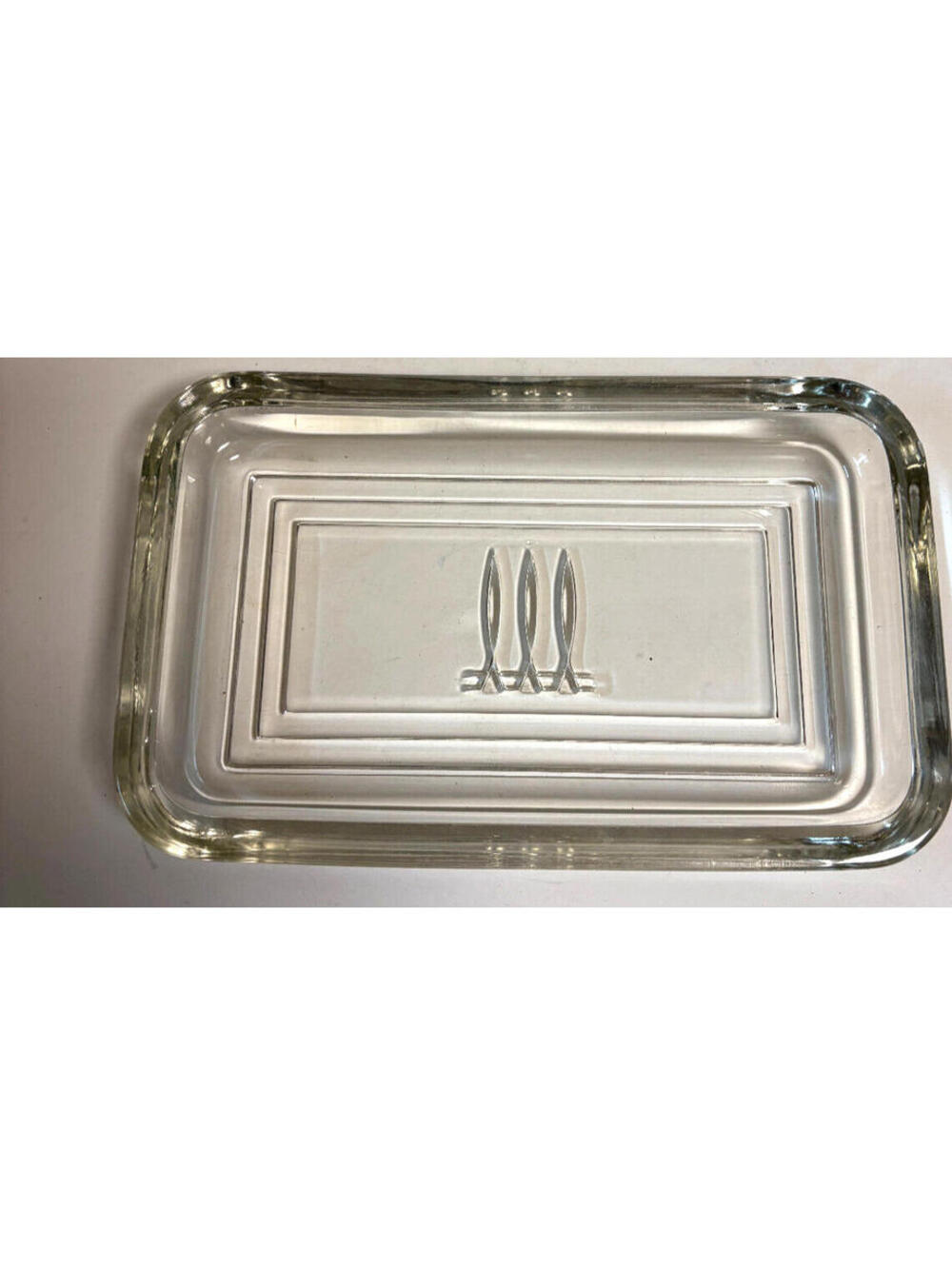 Antique Toastmaster Hospitality Dish Glass Tray Appetizers